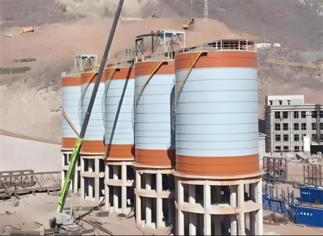 石峰高架钢板仓